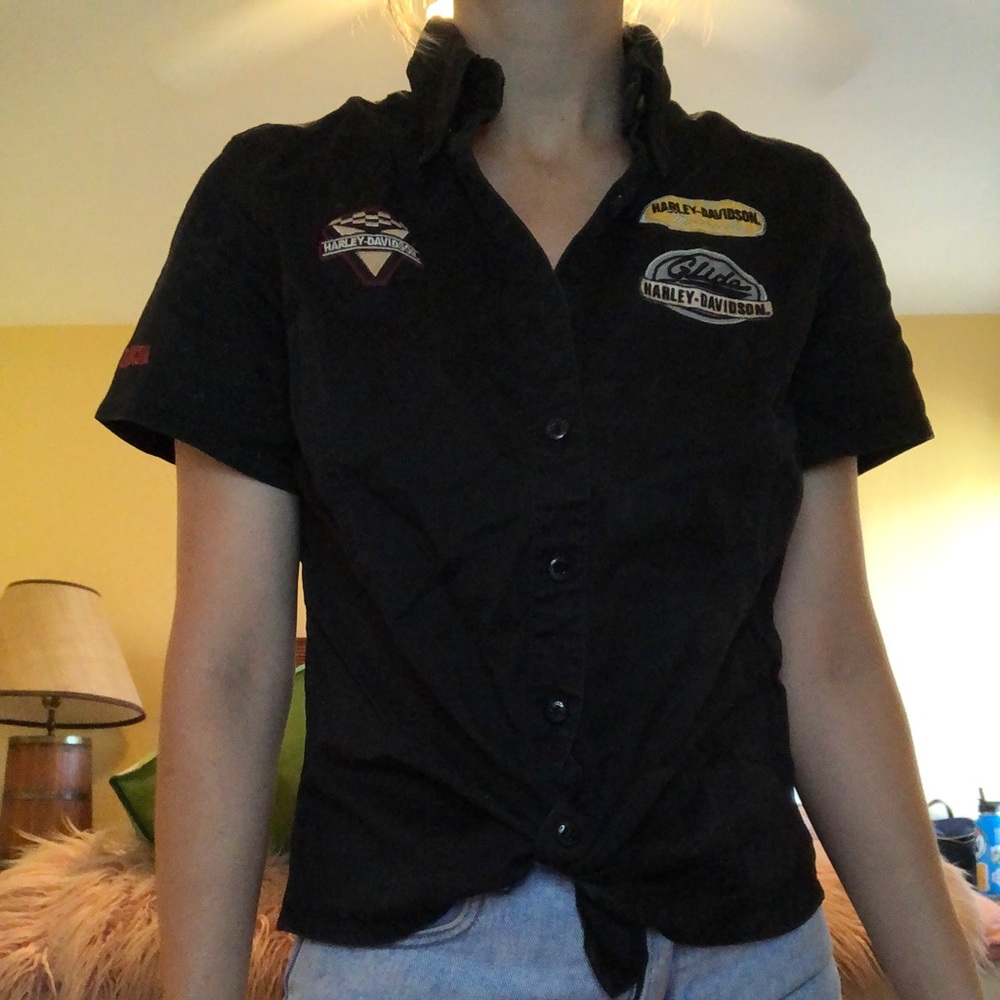 Harley Davidson Women’s Button Down
